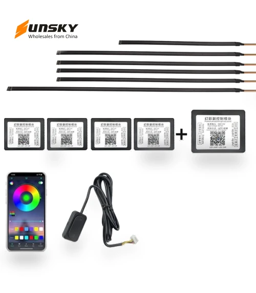 Hidden Acrylic LED Colorful Decorative Atmosphere Light Strip — LED Strips