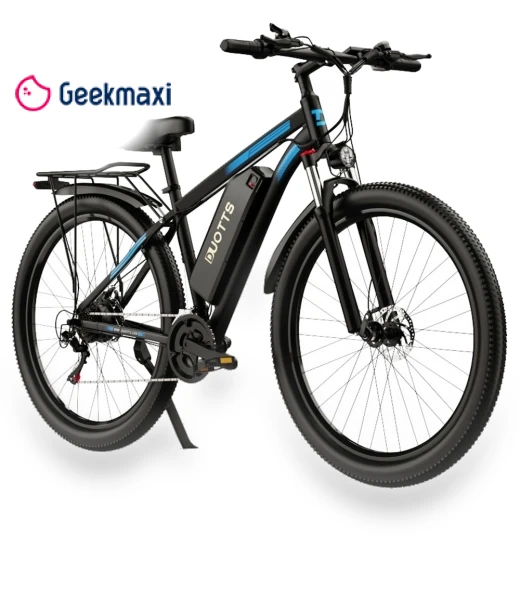 Electric Bike with Rear Rack — Electric Self-Balancing Scooters, DUOTTS
