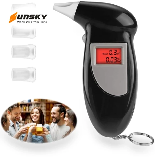 Digital Alcohol Tester Breathalyzer — Breath Alcohol Testers