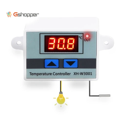 Digital LED Temperature Controller — Home Climate Control