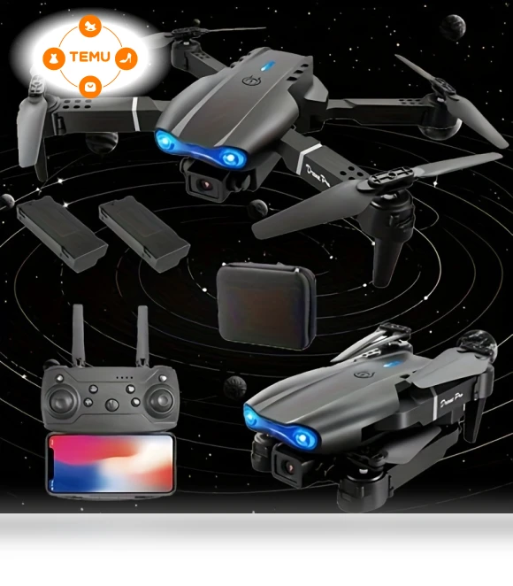 Dual Camera Drone with Mobile App Control — Drones, SOAMOEU