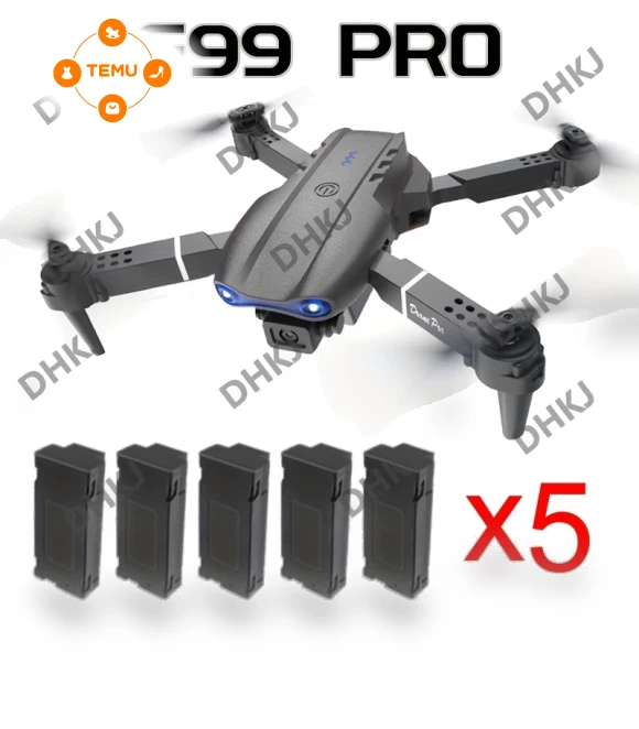 Aerial Photography Drone with Dual Camera, Height Hold, and Folding Remote Control — Drones, DHKJ
