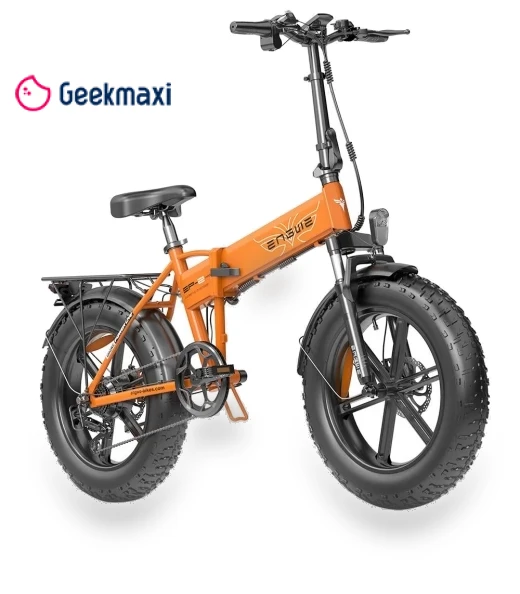 20-Inch Fat Tires Foldable Electric Bike — Electric Self-Balancing Scooters, ENGWE