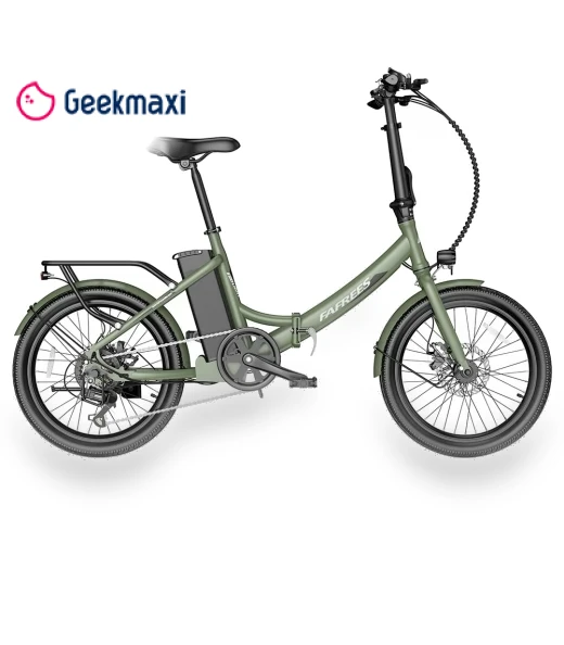 Light 20'' Tire Foldable City Electric Bike — E-Bikes, Fafrees