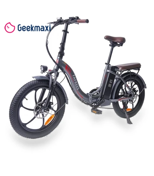 20 Inch Tires Foldable Commuter Electric Bike — Electric Self-Balancing Scooters, Fafrees