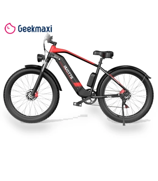 26*4.0 Inch Fat Tire Electric Bike — Electric Self-Balancing Scooters, DUOTTS