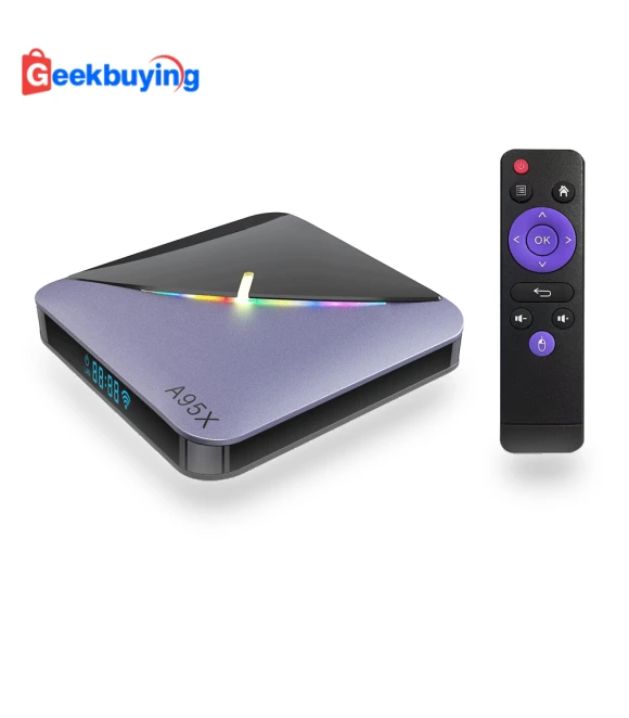 4K AV1 TV Box with RGB Light — Streaming Devices, Other