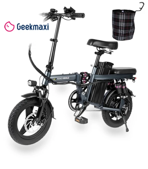 Mini Foldable City E-bike — Electric Self-Balancing Scooters, honeywhale