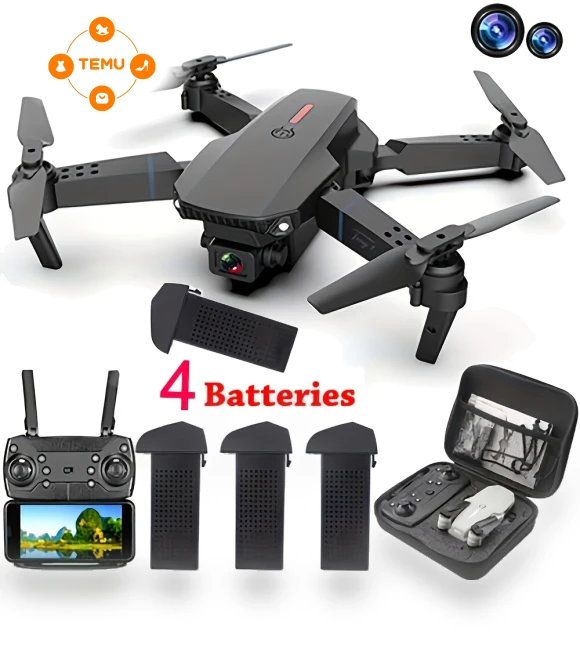 FPV Foldable Quadcopter Drone with Dual Camera and WiFi — Drones, GoolRC
