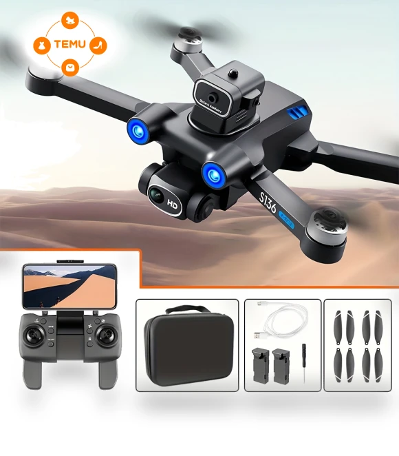 GPS Positioning S136 Drone with Dual Cameras — Drones, AUOSHI