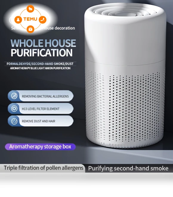 Negative Ion Air Purifier for Home, Office, Classroom — Air Ionizers
