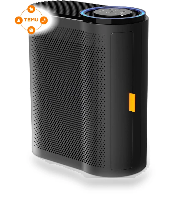 Large Room Air Purifier with Air Quality Sensors and Auto Function — Electrostatic Air Purifiers, AROEVE