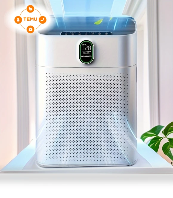 Air Purifier for Large Rooms up to 1076 Sq Ft with PM2.5 Display — HEPA Air Purifiers