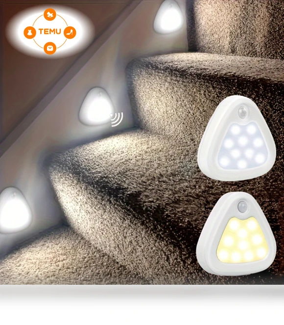 Motion Sensor Night Light for Cabinet Toilet Decor — Night Lights