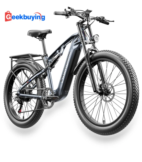 Fat Tire Mountain E-Bike — E-Bikes, Shengmilo