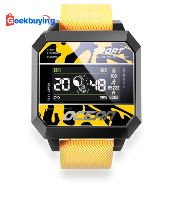 Ocean 2 Smartwatch Fitness Tracker — Smartwatches, LOKMAT