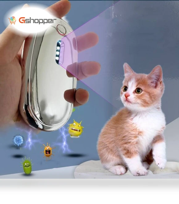 Pet Flavor Purifier Fungal Cat Tinea Detection Lamp — Combs