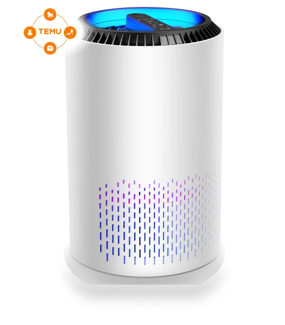 Portable Air Purifier for Home, Bedroom, Office, Living Room - White — Portable Air Purifiers