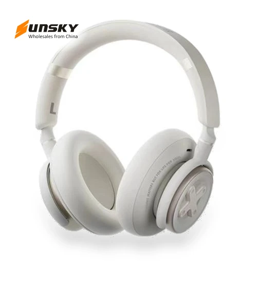 ANC and EDC Noise Reduction Bluetooth Headphones — Over-Ear Headphones, D MOOSTER
