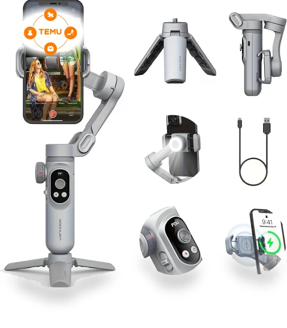 Gimbal Smart X Pro Camera Stabilizer — Steady Shots, Aochuan