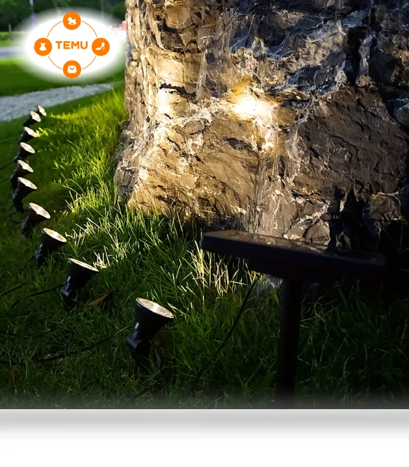 Smart LED Landscape Spotlight with Automatic Night Activation — Outdoor Spotlights