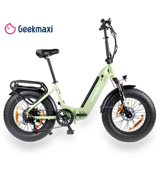 Step-thru E-Bike Trekking Bike — Leisure Bicycles, Myatu