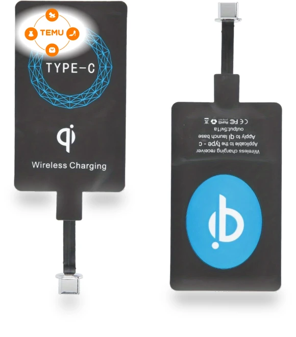 Type C Qi Adapter with Fast & Smart Charging Technology — Chargers & Adapters