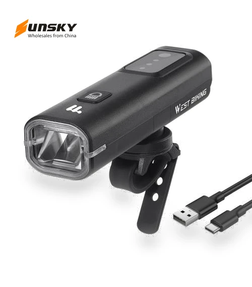 Bicycle Waterproof Rechargeable Headlight — Bike Headlights, WEST BIKING