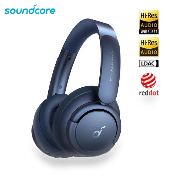 Active Noise Cancelling Headphones — Over-Ear Headphones, Soundcore