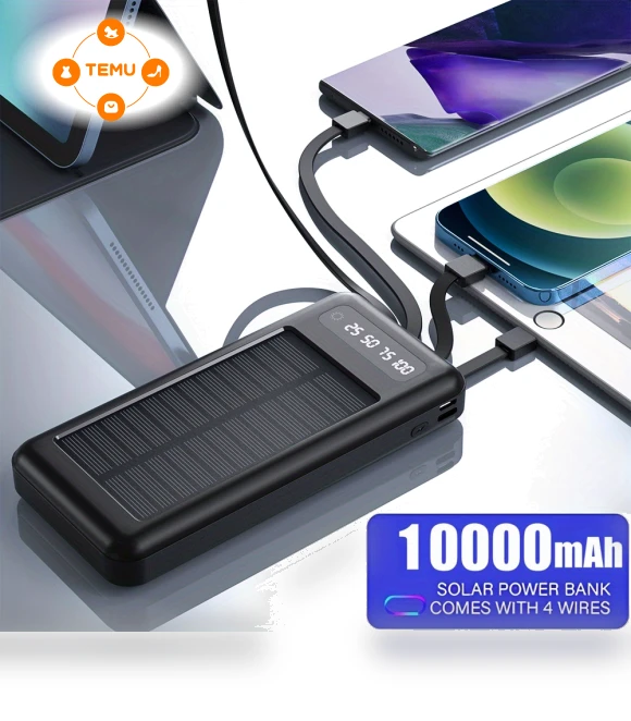 10000mAh Portable Charger Compatible with All Smartphones and Devices — Mobile Power Solutions