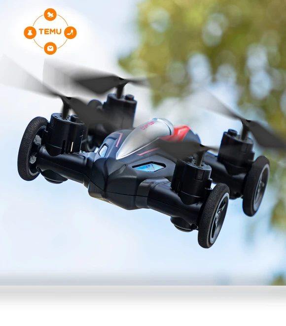 2-in-1 Remote-controlled Car and Airplane Drone — Remote Control Aircraft