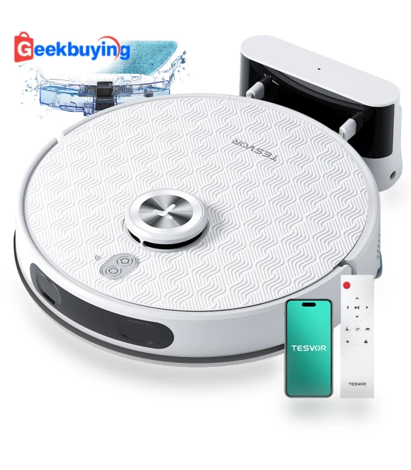 Robot Vacuum Cleaner with Wiping Function — Smart Cleaning Robots, Tesvor