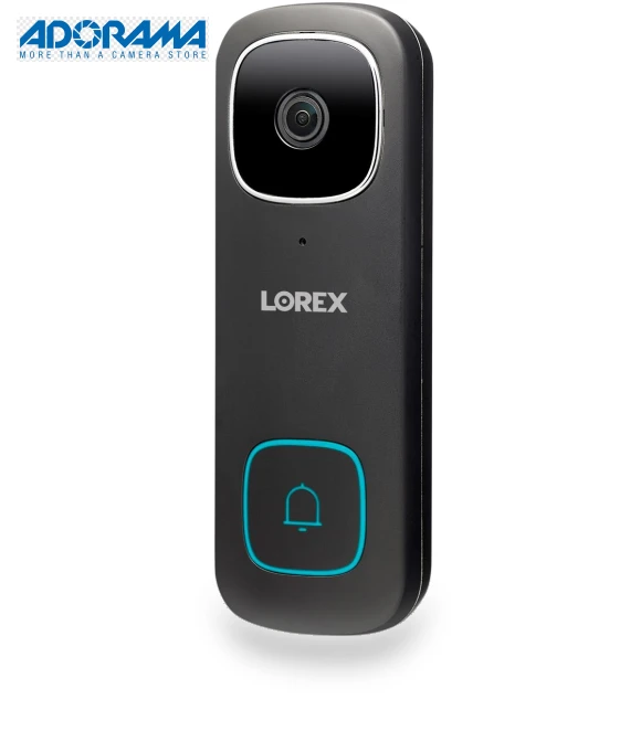 2K QHD 2-Way Wired Video Doorbell with Person Detection — Security Cameras, Lorex