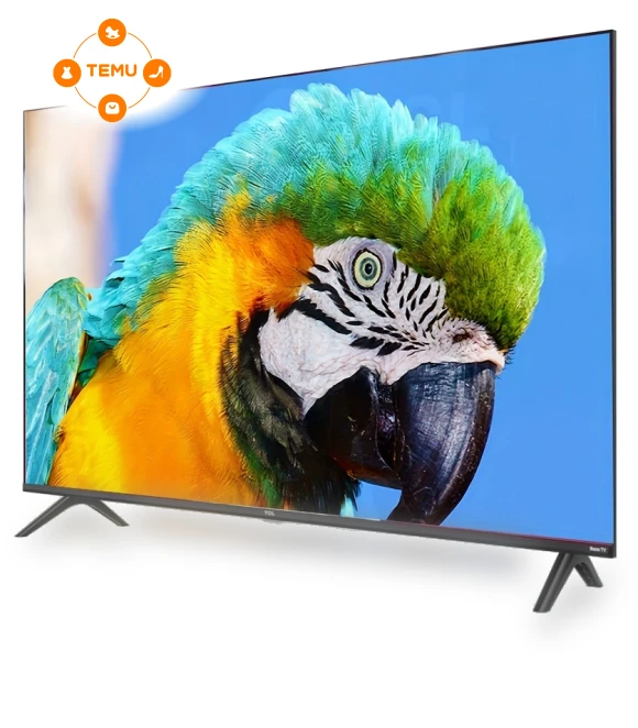 43-inch 1080p LED Smart TV with Streaming FHD — Television, TCL