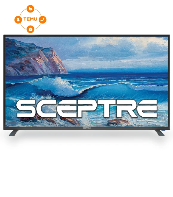 50" Class LED TV 3840x2160 HDTV, Sports Gaming Movie Slim Wall Mount Ready — Television