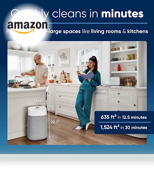 HEPASilent Smart Air Purifier for Large Rooms — Air Ionizers, BLUEAIR