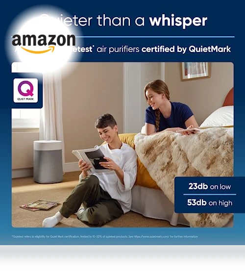 HEPASilent Smart Air Purifier for Large Rooms — Air Ionizers, BLUEAIR