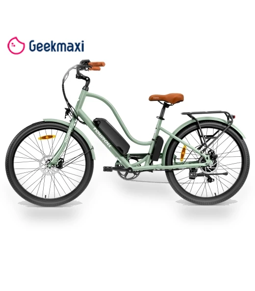 Step-through Electric Bike — Electric Self-Balancing Scooters, Touroll