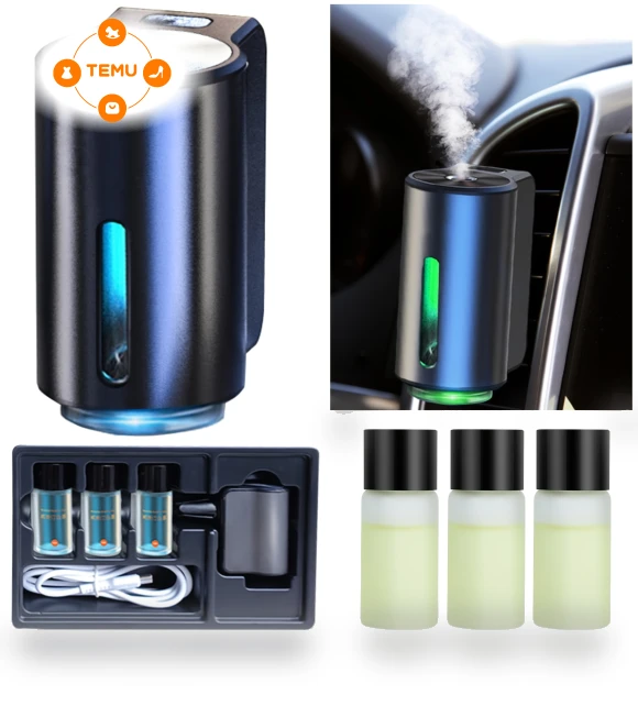 Smart Car Aromatherapy Diffuser with Humidifier — Air Moisturizers