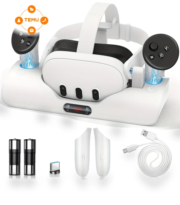 Charging Stand for Controllers with 2 Rechargeable Batteries — Power Accessories