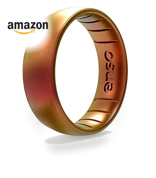 Classic Legend Silicone Ring - Ultra Comfortable, Breathable, Safe Wedding Band — Smart Rings, Enso Rings