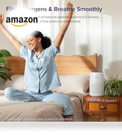 3-in-1 Air Purifier for Bedroom, Home, and Office — Air Purifier Components & Enhancements, LEVOIT