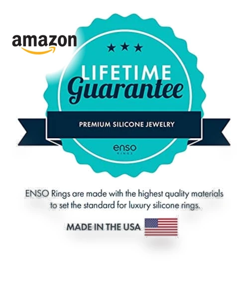 Etched Classic Silicone Rings - Coastal Collection — Smart Rings, Enso Rings