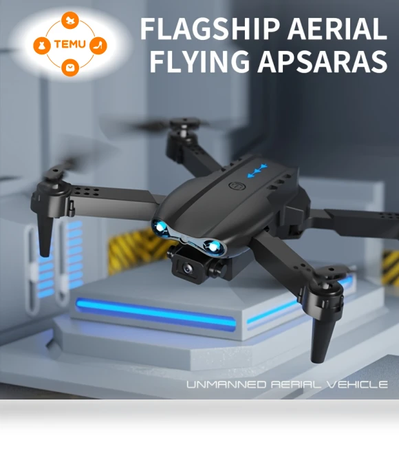 Dual Camera Foldable RC Drone with Mobile App FPV — Drones, ZYZM