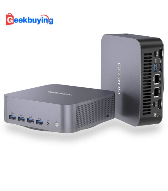 Mega AI Mini PC — Compact Desktops, GEEKOM