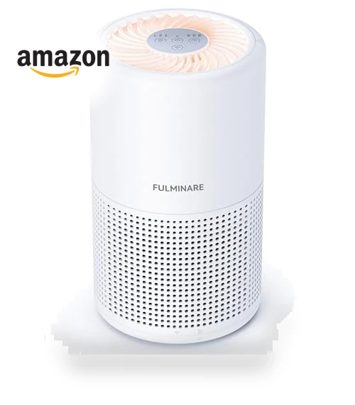 H13 True HEPA Air Purifier with Night Light — Electrostatic Air Purifiers, FULMINARE