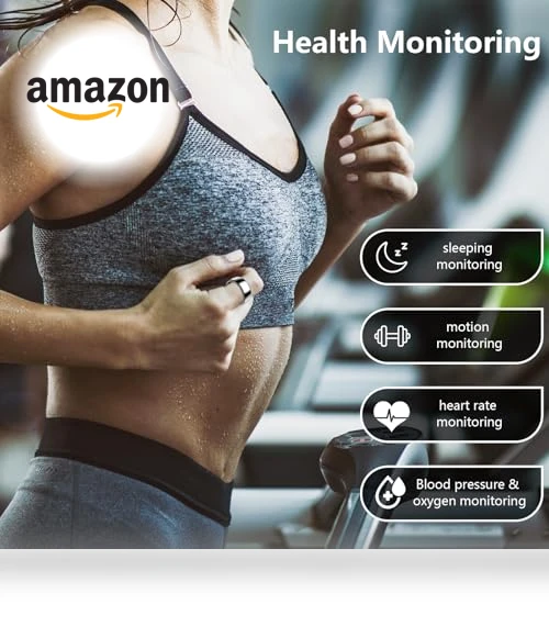 Health and Fitness Smart Ring with Heart Rate and Sleep Monitoring — Smart Rings, MERNEUO