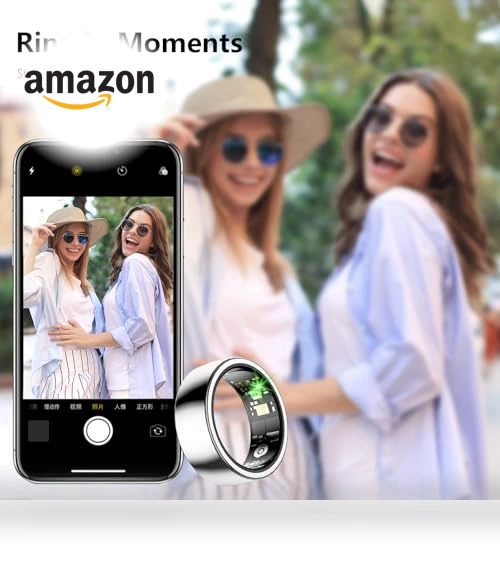 Health and Fitness Smart Ring with Heart Rate and Sleep Monitoring — Smart Rings, MERNEUO