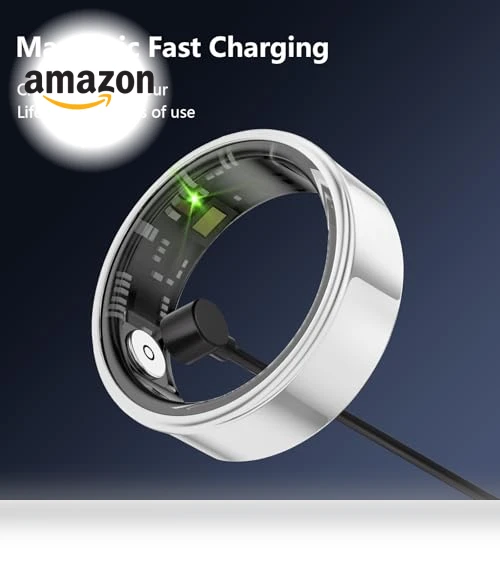Health and Fitness Smart Ring with Heart Rate and Sleep Monitoring — Smart Rings, MERNEUO