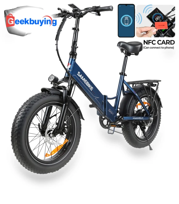 Folding Electric Bike — E-Bikes, SAMEBIKE